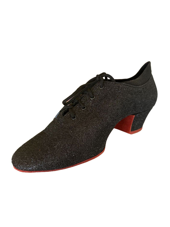 Women's Black Sparkles Split-Sole Practice Shoes