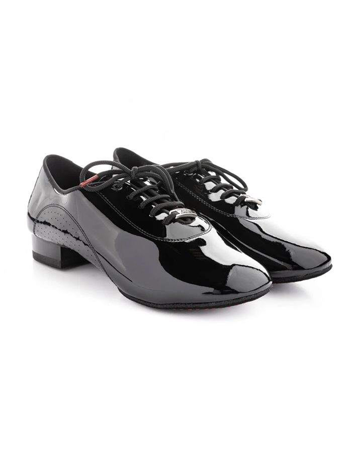 Boy's Black Patent Leather Ballroom Dance Shoes