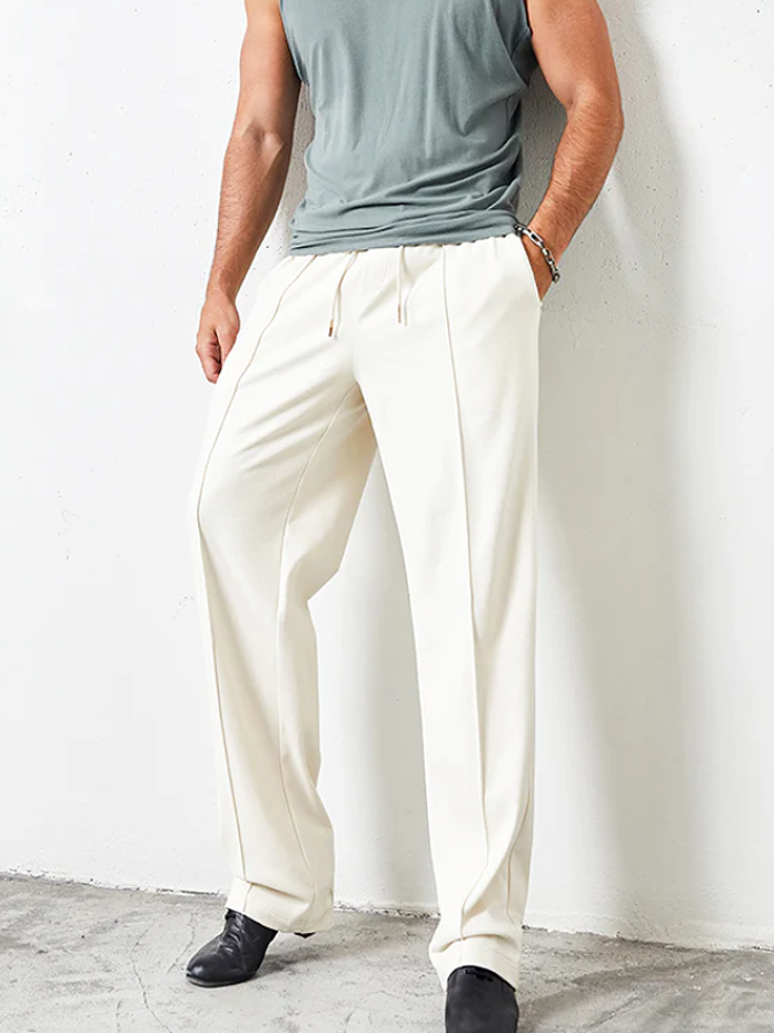 Men's Creamy White Foundational Pants