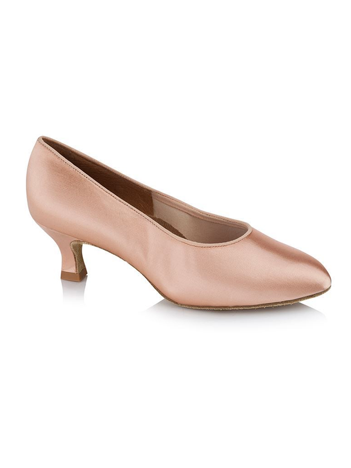 Women's Harmony Peach Satin Ballroom Dance Shoes